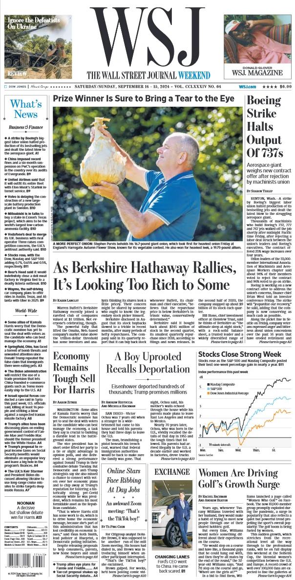 华尔街日报Wall Street Journal.（美国）