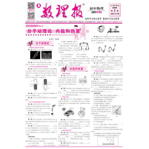 数理报.中考物理教科版