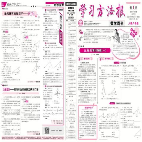 学习方法报.数学周刊人教八年级