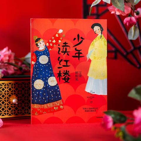 少年读红楼（共4册）钱儿爸著