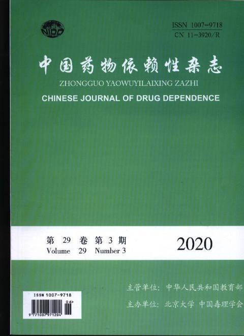 中国药物依赖性杂志